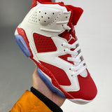 AJ6 White and Red