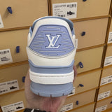 Trainer Blue and White