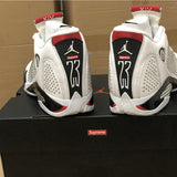 AJ14 Sup White and Red