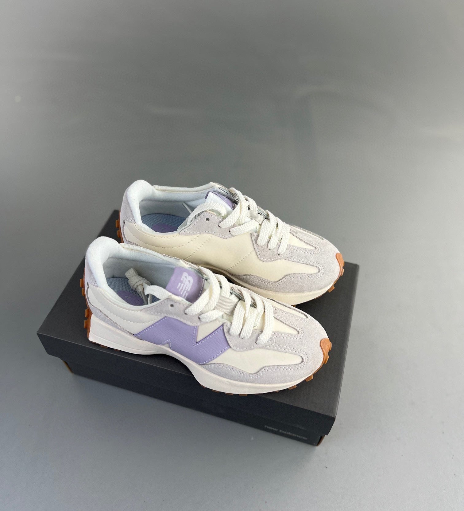 327 Purple and White