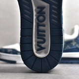 Trainer White and Blue