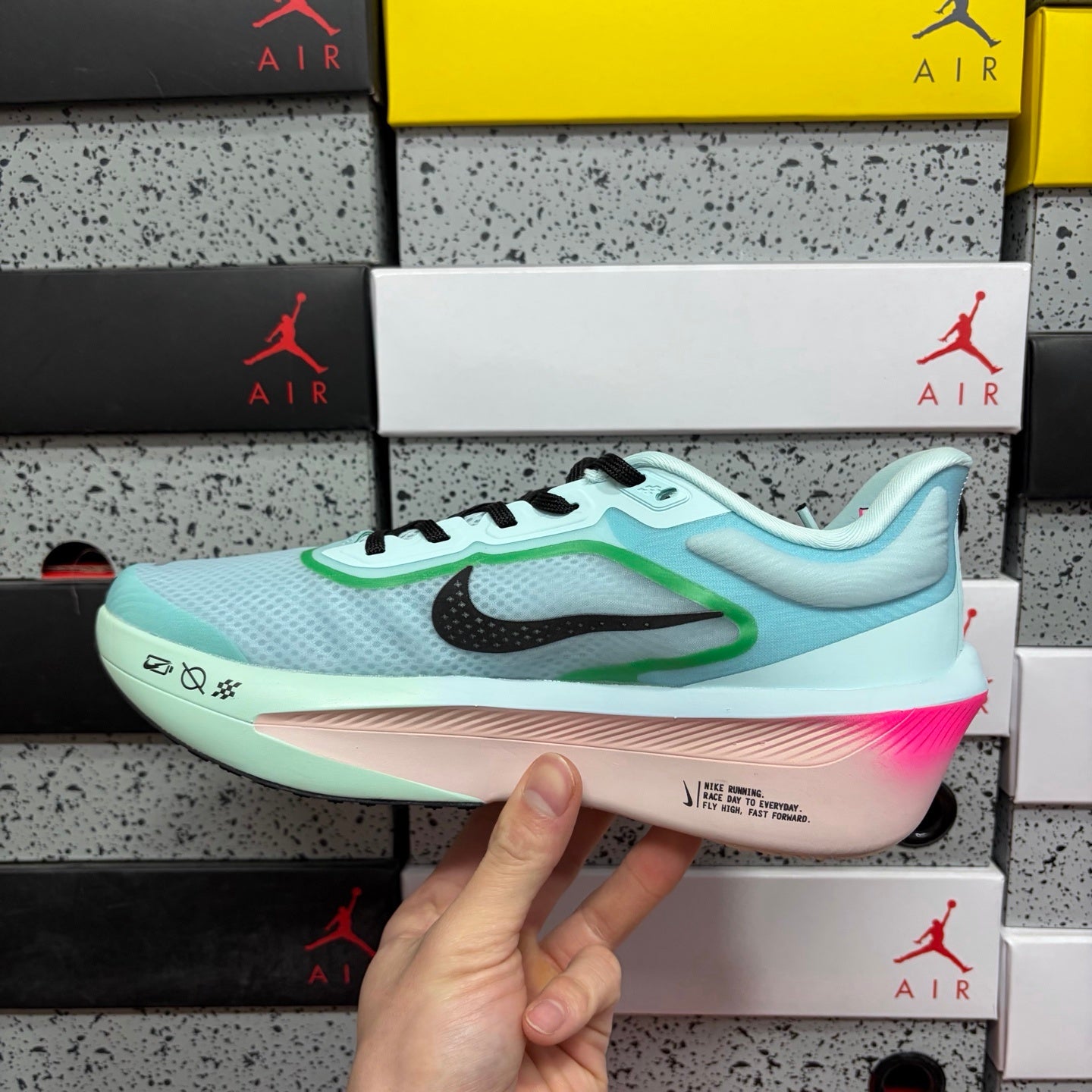 Zoom Fly 6 Blue Green
