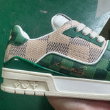 Trainer Beige and Green