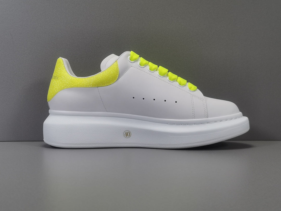 Alexander Mcqueen Yellow Drip Sneakers