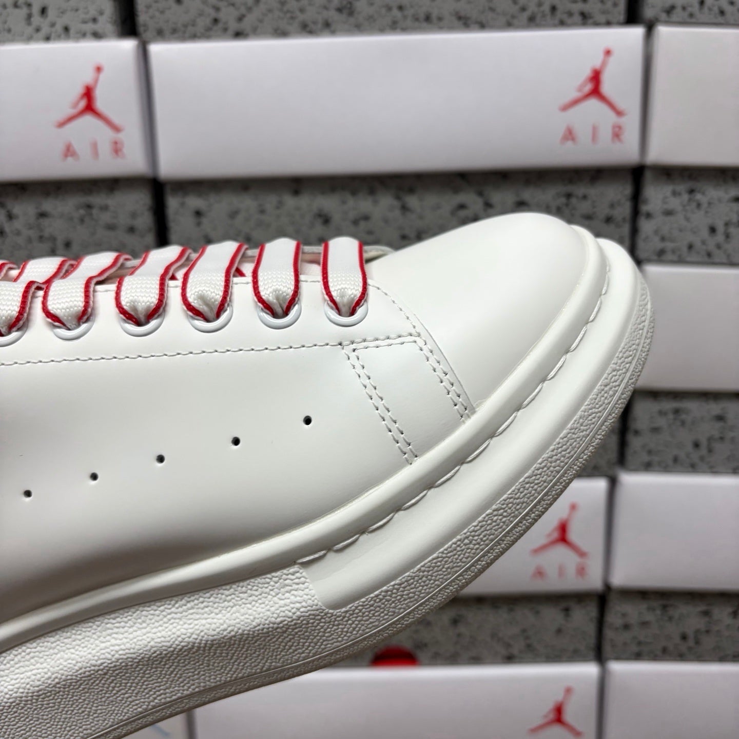 Alexander McQueen Shadow Red Drip Sneakers