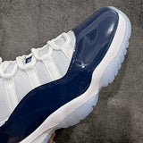 AJ11 Retro High White and Blue Navy