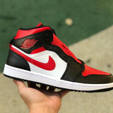 AJ1 MID Bred Toe