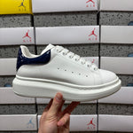Alexander McQueen Mirror Dark Blue Drip Sneakers