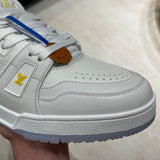 Trainer White and Flowers