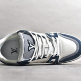 Trainer White and Blue