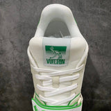 Trainer Green and White