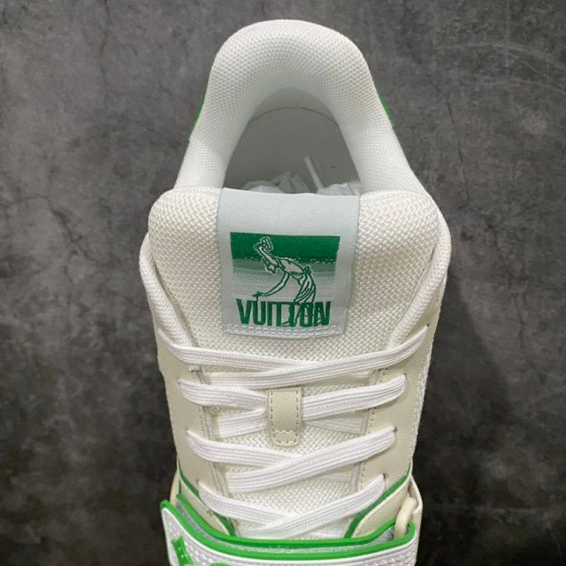 Trainer Green and White