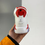 AJ6 White and Red