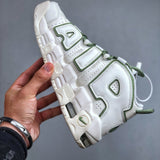 Uptempo Pure White Green