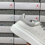 Alexander McQueen Brilliant Grey Drip Sneakers