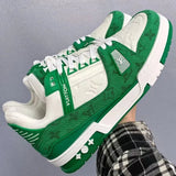 Trainer Green and White