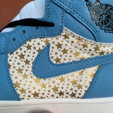 AJ1 High North Carolina Blue Star