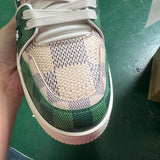 Trainer Beige and Green