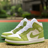 AJ1 MID Green Python