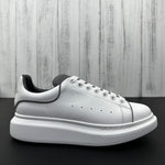Alexander McQueen White and Grey Drip Sneakers