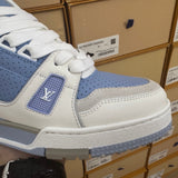 Trainer Blue and White
