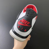 AJ4 Retro Fire Red