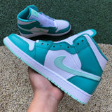 AJ1 MID Washed Teal