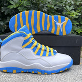 AJ10 White and Blue