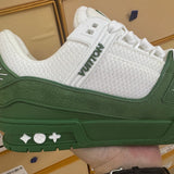 Trainer Green and White
