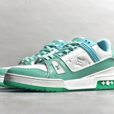 Trainer White and Green