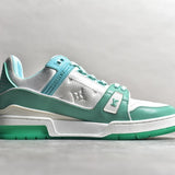 Trainer White and Green