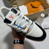 Trainer White and Orange