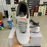 AF1 x LV White and Brown