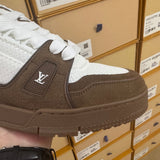 Trainer Brown and White