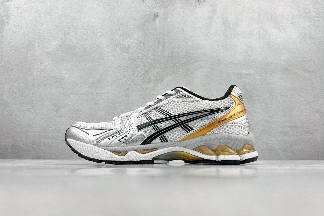Kayano 14 White Black Gold
