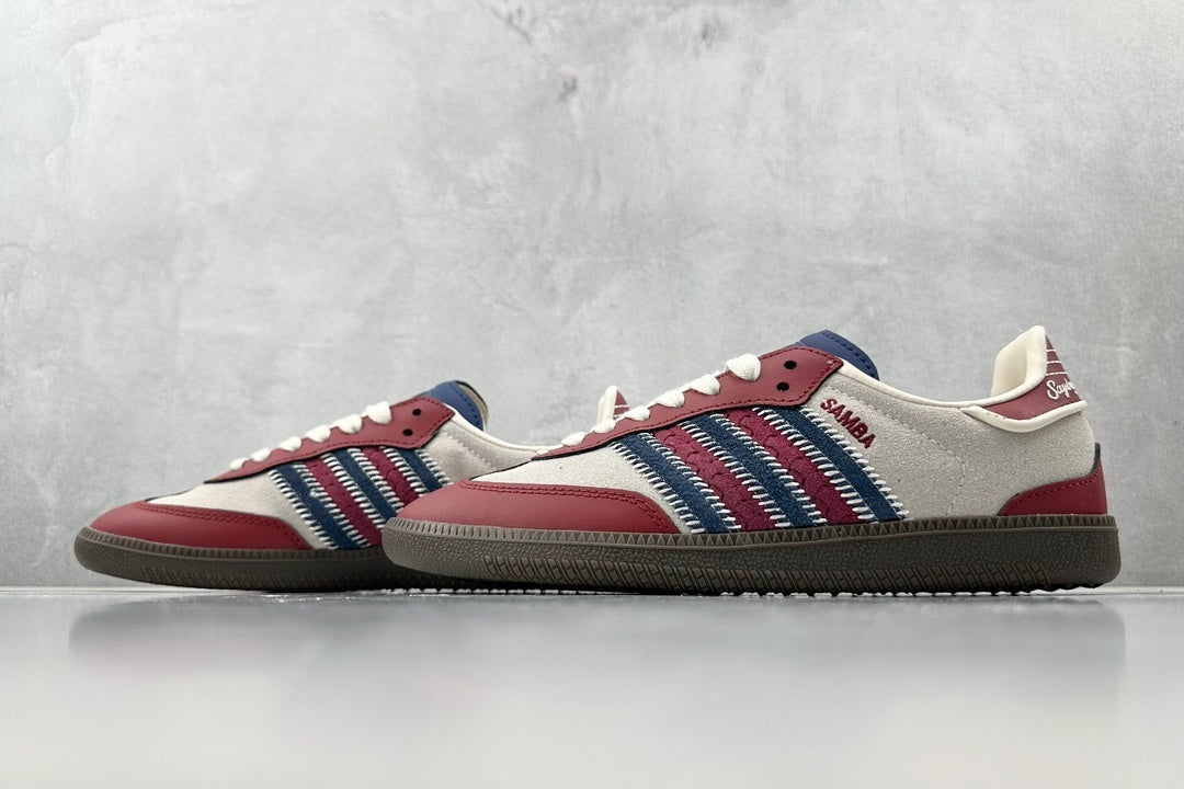 Samba Red Blue White