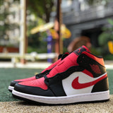 AJ1 MID Bred Toe