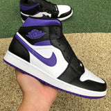 AJ1 MID Court Purple
