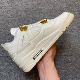 AJ4  Retro Metallic Gold