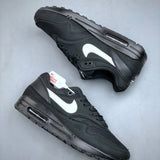 Air Max 1 Black White Swoosh