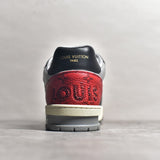Trainer Grey and Red