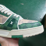 Trainer Beige and Green
