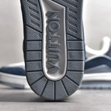 Trainer White and Blue