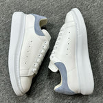 Alexander McQueen Blue Camurça Drip Sneakers