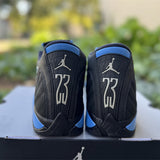 AJ14 Retro Black and Blue
