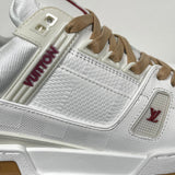 Trainer White and Bordeaux