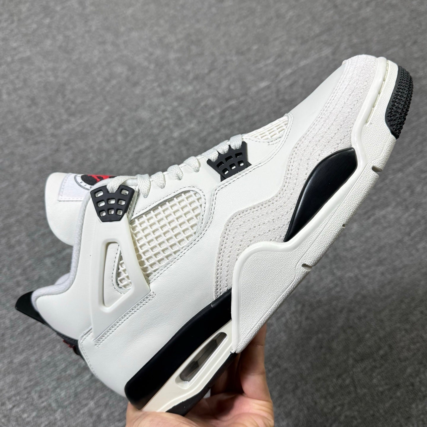 AJ4 Military Black
