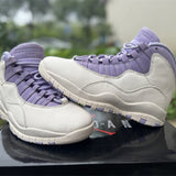 AJ10 White and Purple