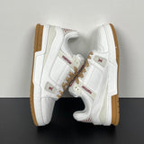 Trainer White and Bordeaux