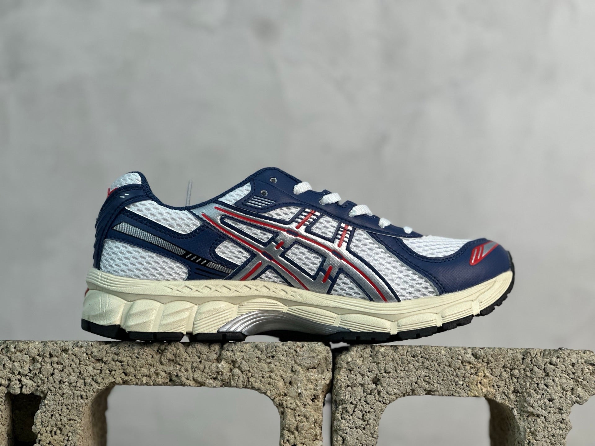 GEL-Kayano 12.1 White/Blue/Red